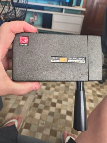 Filmadora de Mão Vintage Kodak M2 Instamatic Relíquia Antiga Colecionador no estado
