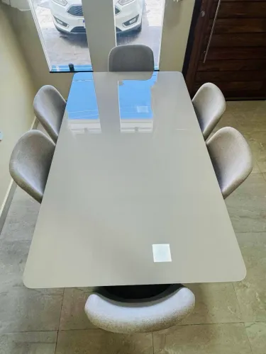 Mesa De Jantar Retangular Aço Nobre 1,80 X 1,00 mt