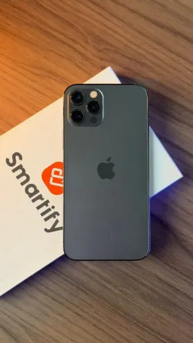 iPhone 12 Pro | Cor Cinza - Bateria 91% - 128GB | 1 ANO DE GARANTIA SMARTIFY!