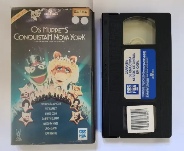 Vhs Os Muppets Conquistam Nova York - Dublado