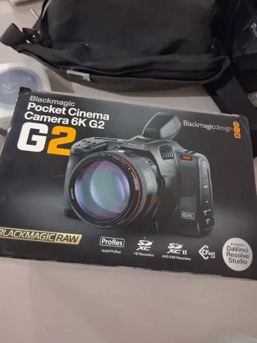 Pra vender hoje! Blackmagic Cinema 6k G2