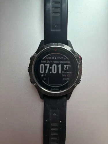 Relógio Garmin Fênix 5