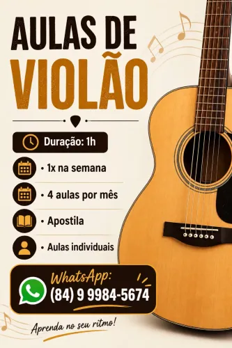 AULA DE VIOLÃO PARA INICIANTES