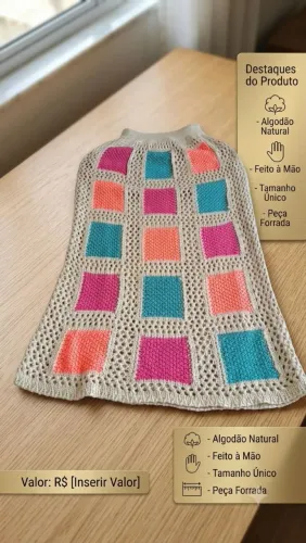 Saia de tricô