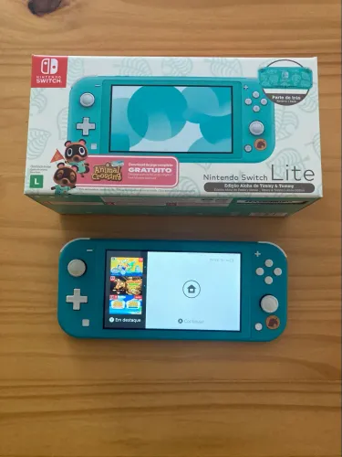 Vendo Nintendo Switch Lite versão Animal Crossing