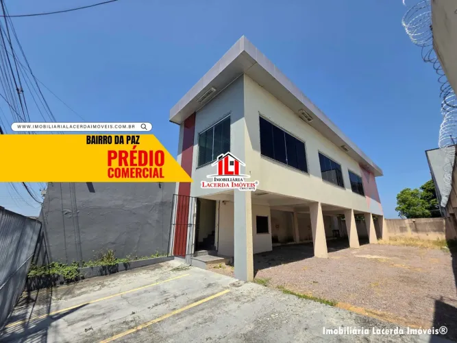 Prédio Comercial medindo 180m² com 10 Vagas no Conjunto Santos Dumont