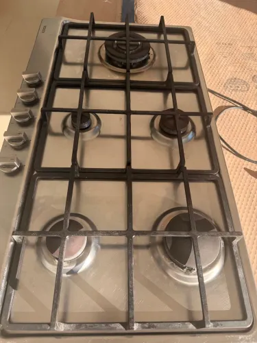 Cooktop a Gás Tramontina Penta Plus em Aço inox Acendimento Superautomático 5 Queimadores