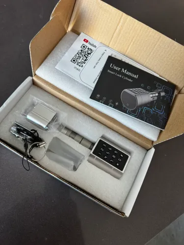 Fechadura Digital Biometria App Smart Embutir