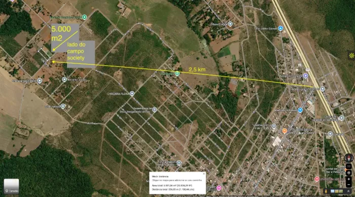 Chácara 5.000m² em Luziânia/GO ? Parque Alvorada II
