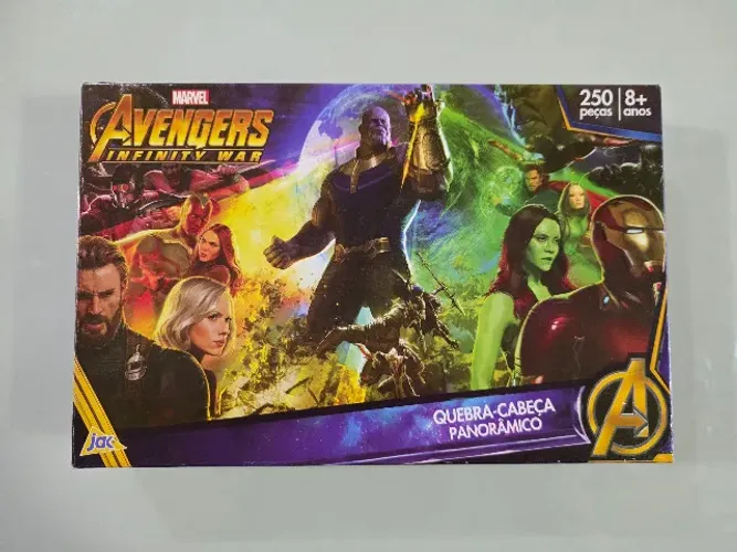 Quebra-Cabeça Panorâmico 250 pcs Marvel Avengers Infinity War