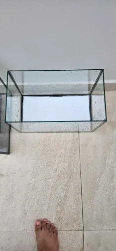 Aquário 23l com filtro hang on