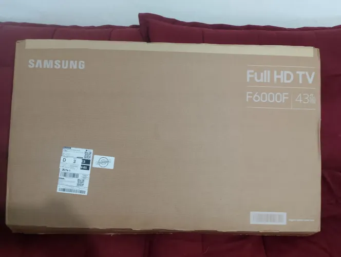 Tv Samsung 43 polegadas nova lacrada com nota fiscal e garantia 