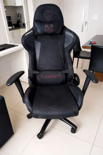 Cadeira Gamer Elements Original - Confortável e Estrutura Firme
