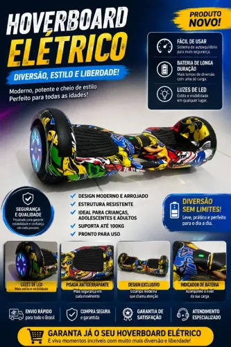Hoverboard elétrico