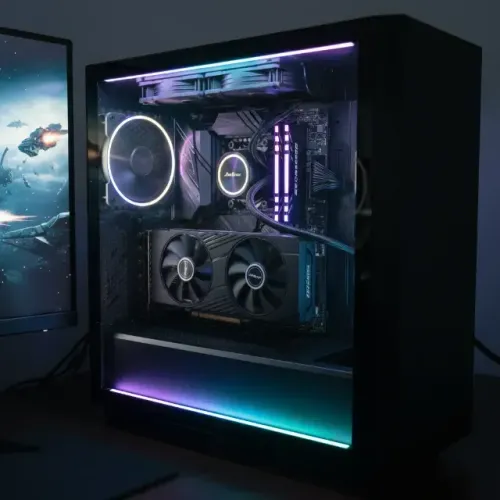 Placa De Vídeo Rtx Series Dual Fan Gamer 3070 Ti Preta SEMINOVA