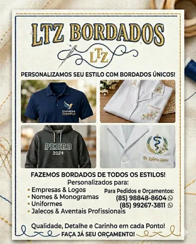 Bordados personalizados 