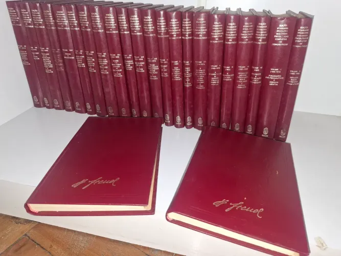 Coleção Completa Sigmund Freud - 24 Volumes - Editora Imago - Capa Dura