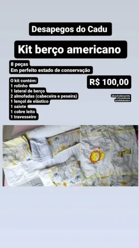 Kit berço 