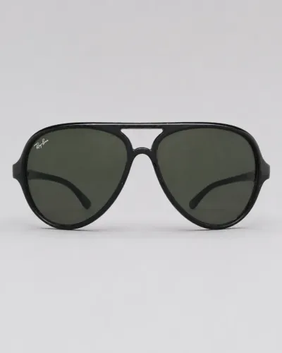 Óculos de sol Ray Ban preto com estojo