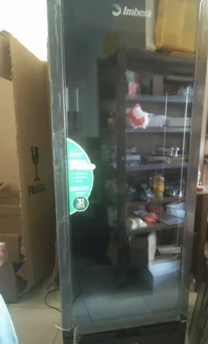 Refrigerador expositor Imbera VRS 16 485 L sem uso