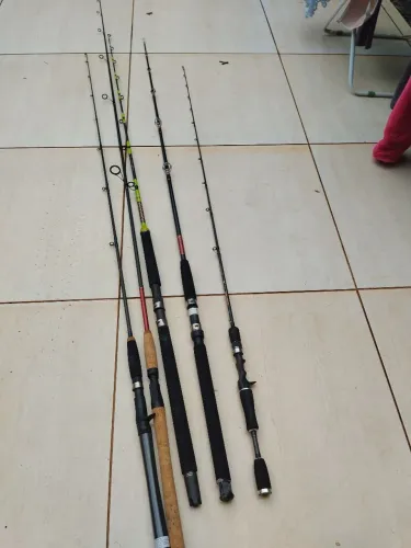 Vendo tralha de pesca