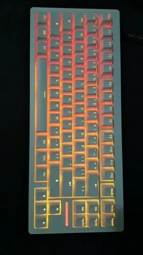 Teclado Wooting 80HE Zinco *ZERADO ! 