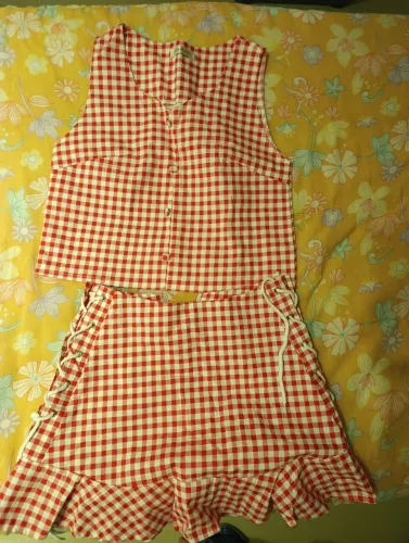 Conjunto xadrez vermelho nunca usado 