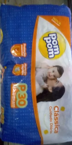 Fralda Pom Pom "P"com 30
