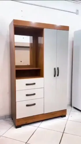 Guarda roupa com espelho 100% MDF COM ENTREGA E MONTAGEM GRÁTIS