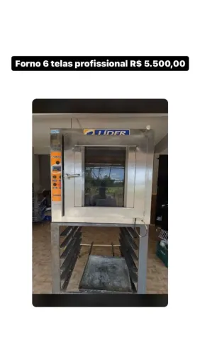 Forno Profissional 6 telas