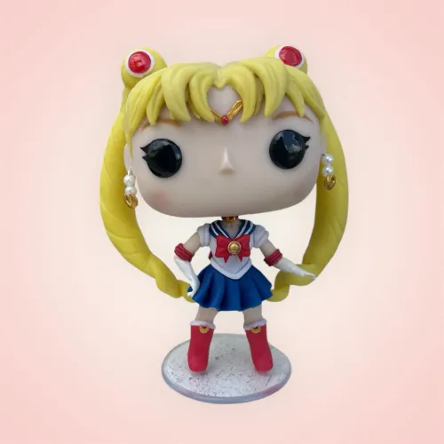 Sailor Moon Funko Pop em Biscuit feito a mão