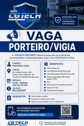 Porteiro/Vigia