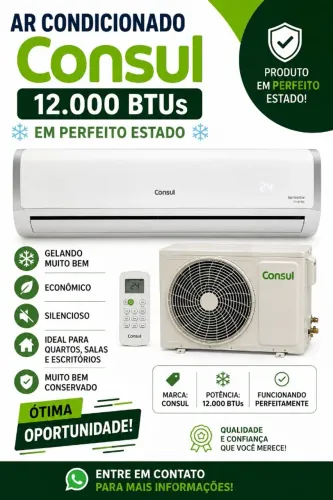 Ar condicionado em perfeito estado