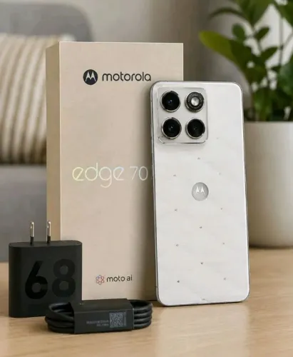 Motorola Edge 70 5G, 512GB, Edição Crystals by Swarovski | Lacrado + NF