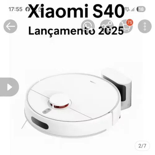 Robo aspirador xiomi s40