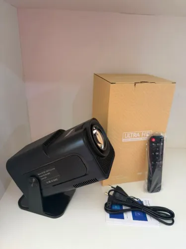 Mini Projetor Y320 Pro Hd 4k Android 11 Tela Cinema Portátil