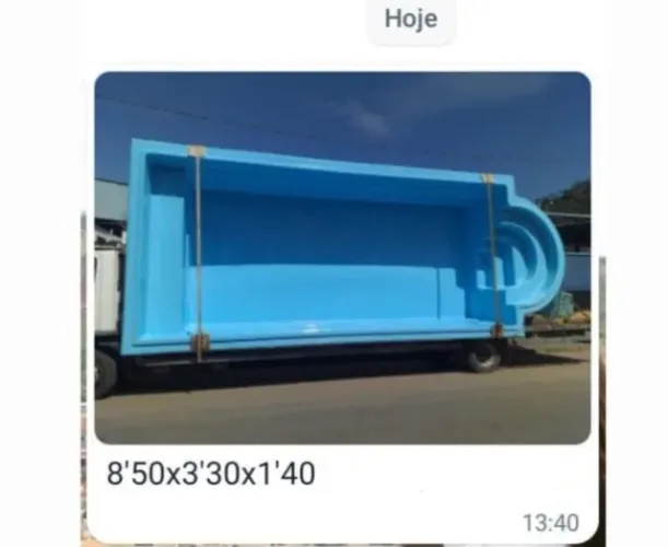 Piscina 8,50 x 3,30 x 1,40