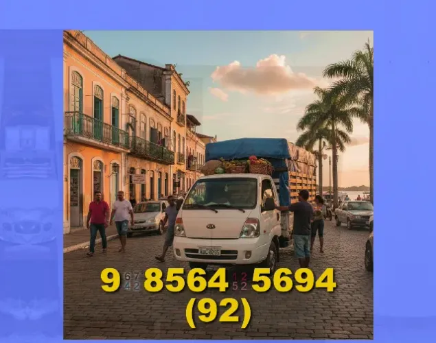frete para cidade nova, são francisco e adjacências! agende já sua mudança!