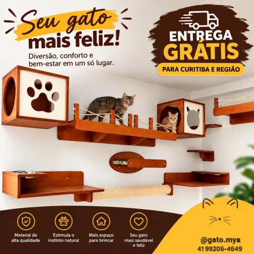 Playground para gatos 