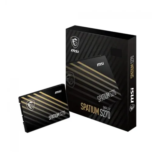 SSD 480GB MSI SPATIUM S270 SATA III 500/450MBS NOVO LACRADO!