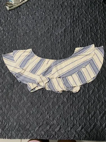 Cropped ciganinha tng listrado M