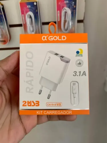 Carregador Completo V8 entrada antiga