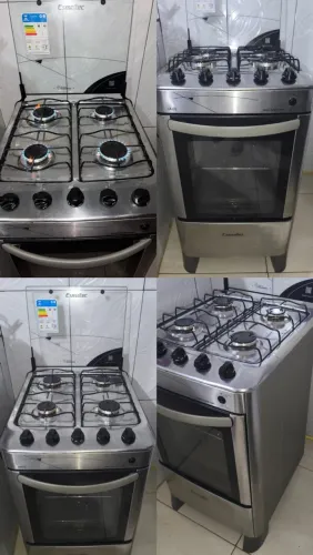 Fogão Esmaltec Inox