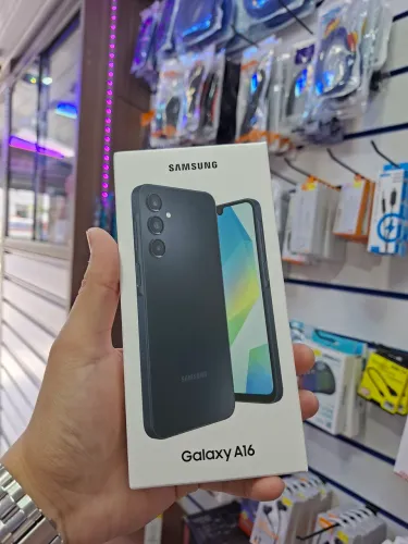 SAMSUNG A16 128GB PRETO LACRADO NA CAIXA