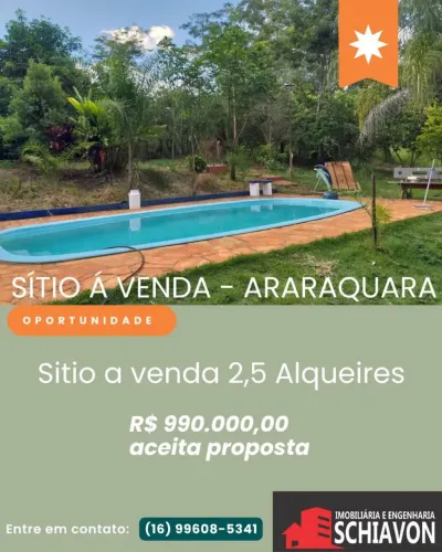 Sitio a Venda em Araraquara