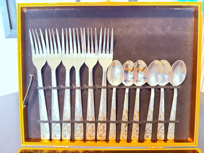 Faqueiro inox 24 pçs