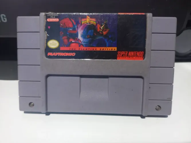 Cartucho Original Power Rangers The Fighting Edition Super Nintendo 