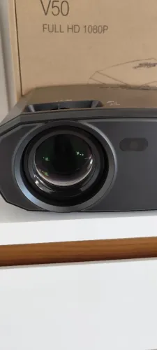 Projetor WEWATCH V50 FuII HD 1080P+Tripe