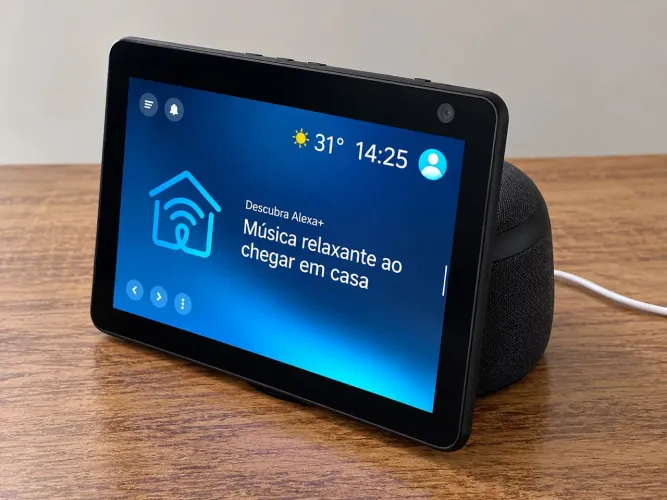 Alexa Amazon Echo Show 10 - Tela Giratória Inteligente