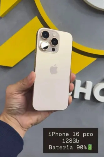iPhone 16 pro 128Gb semi novo